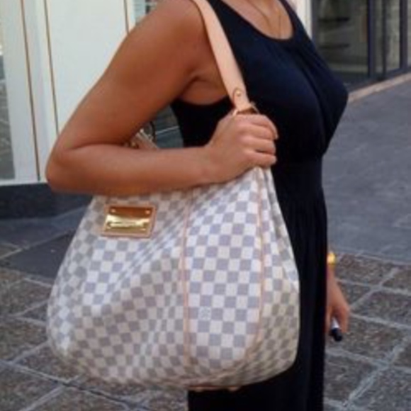 Louis Vuitton Handbags - Louis Vuitton Damier Azur Galliera GM Shoulder Bag